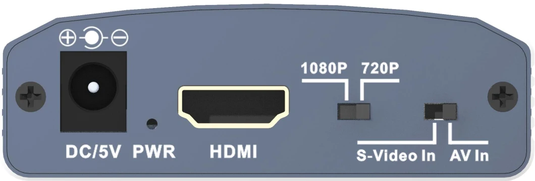 AV+S-Video to HDMI Converter (Up Scaler 720p/1080P) AV Converter