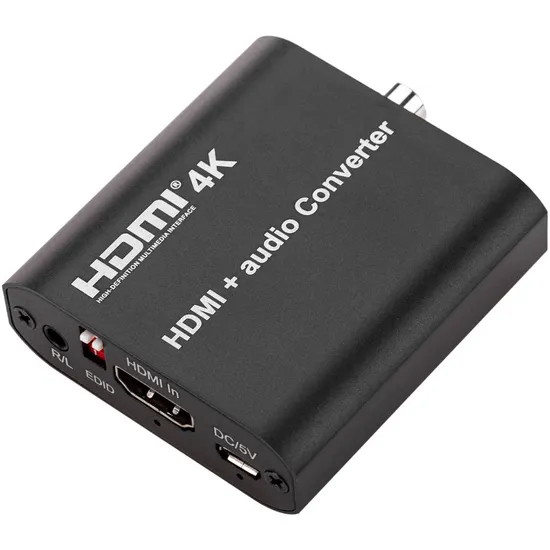 Convertidor de video compuesto mini CVBS y audio a HDMI