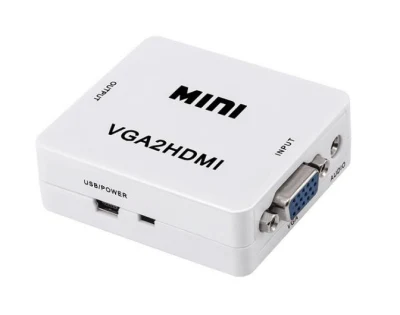 VGA a HDMI HD Audio Video Converter Box para PC Laptop DVD