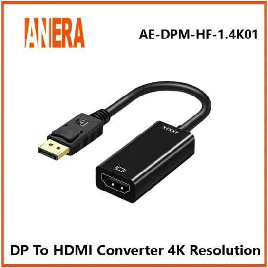 Anera Venta caliente 4K Dp Display to HDMI Converter Convertidor de audio y video